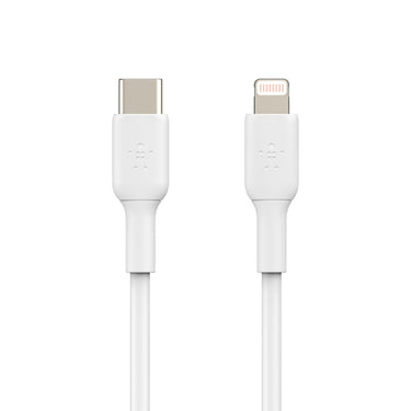 Belkin BoostCharge Lightning to USB-C Cable 1M- White